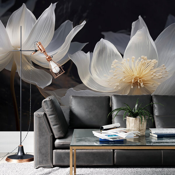 Eleganti fiori in una luce soffusa. Eleganti fiori in una luce soffusa.