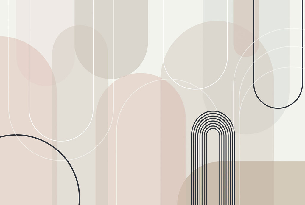 Soft curves in subtle earth tones Soft curves in subtle earth tones
