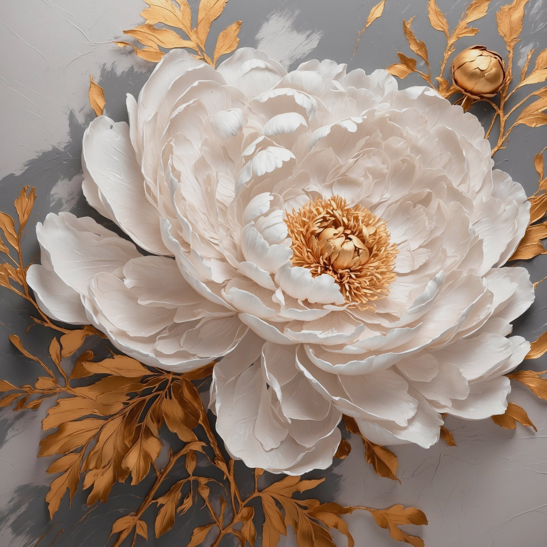 Stunning floral artistry in detail