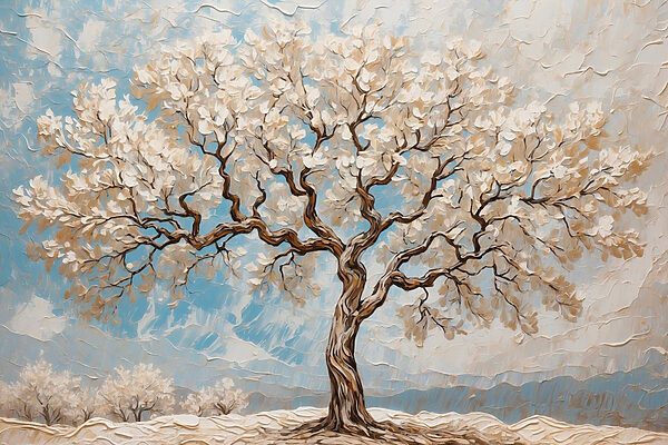 Painting of a tree Painting of a tree