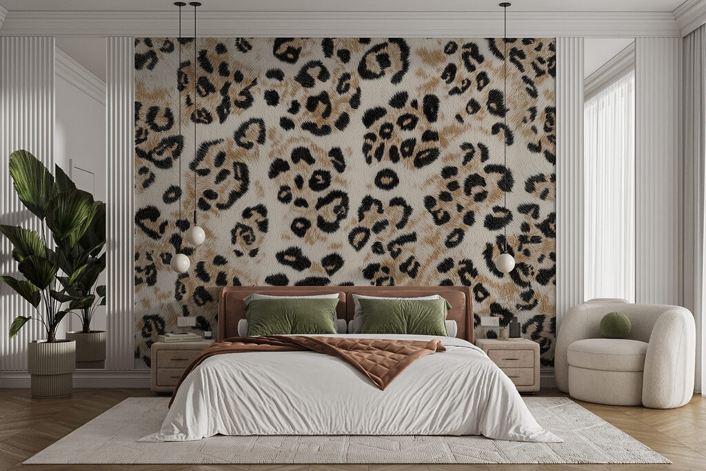 Wild patterns on soft fur texture Wild patterns on soft fur texture