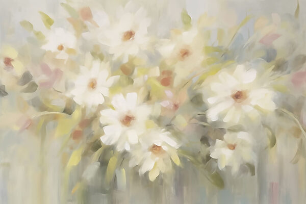 Pittura di fiori bianchi Pittura di fiori bianchi
