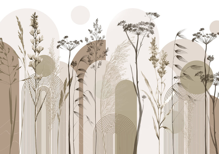 Carta da parati L'eleganza della natura nel design minimalista - immagine 8