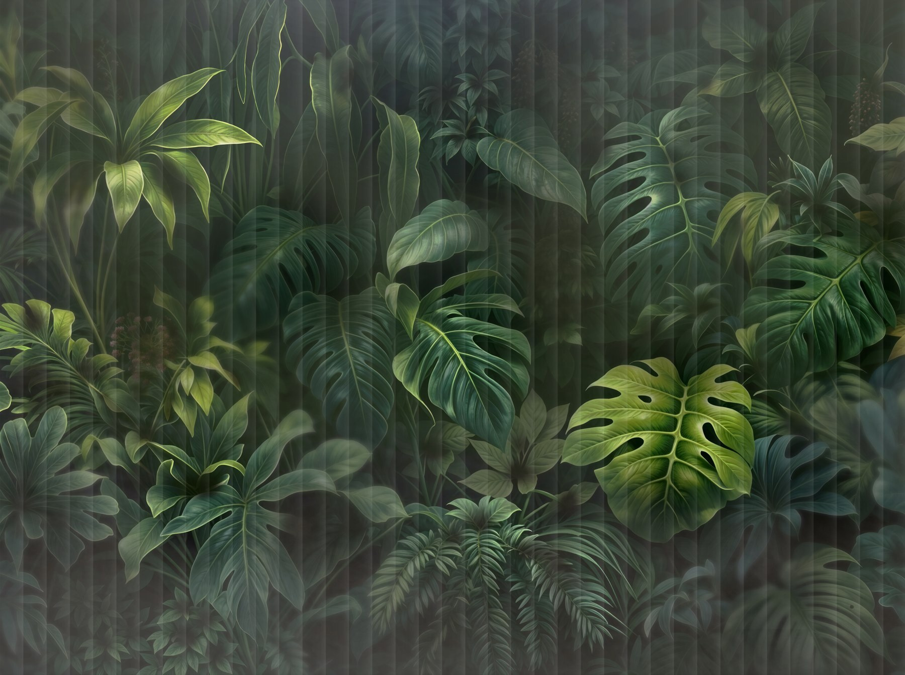 Group of green leaves