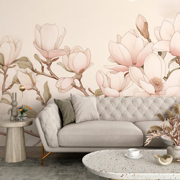 Pittura di fiori su un ramo Pittura di fiori su un ramo