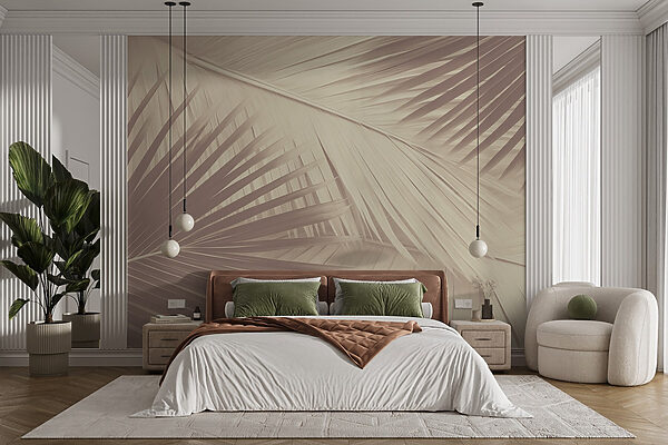 Nature's texture in soft tones