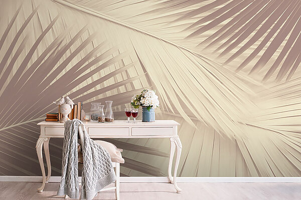 Nature's texture in soft tones