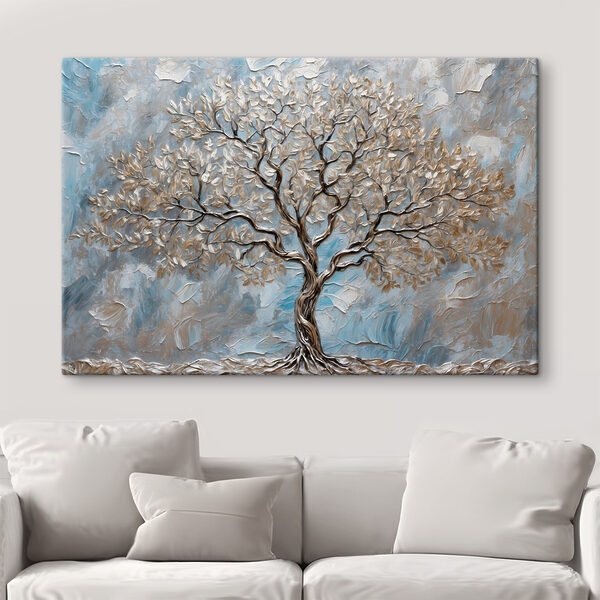 Quadri Dipinto raffigurante un albero