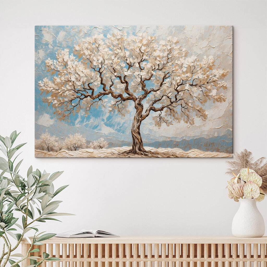Painting of a tree Painting of a tree
