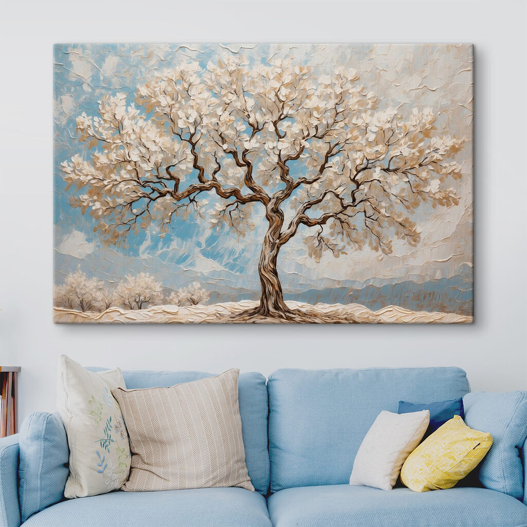 Painting of a tree Painting of a tree