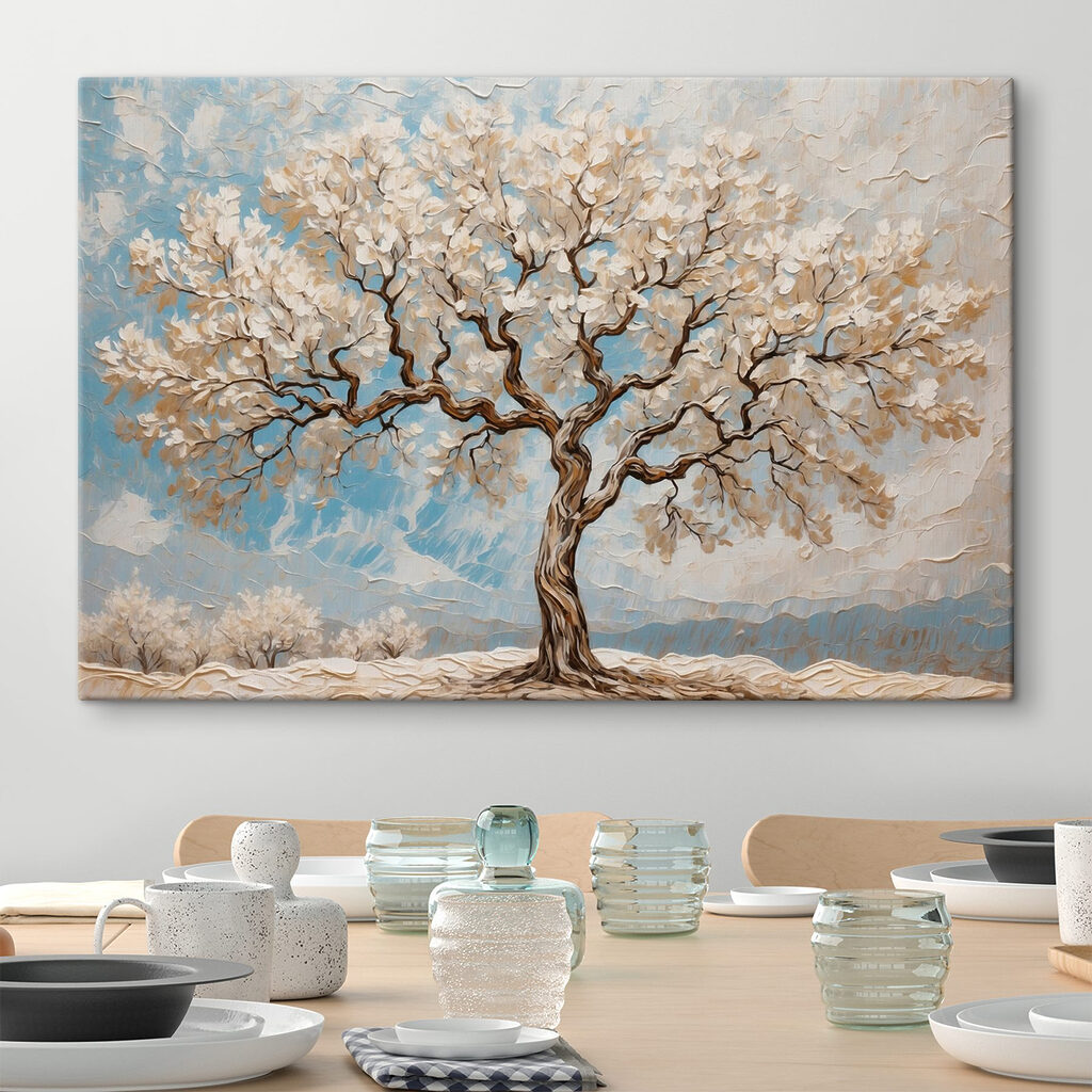 Painting of a tree Painting of a tree