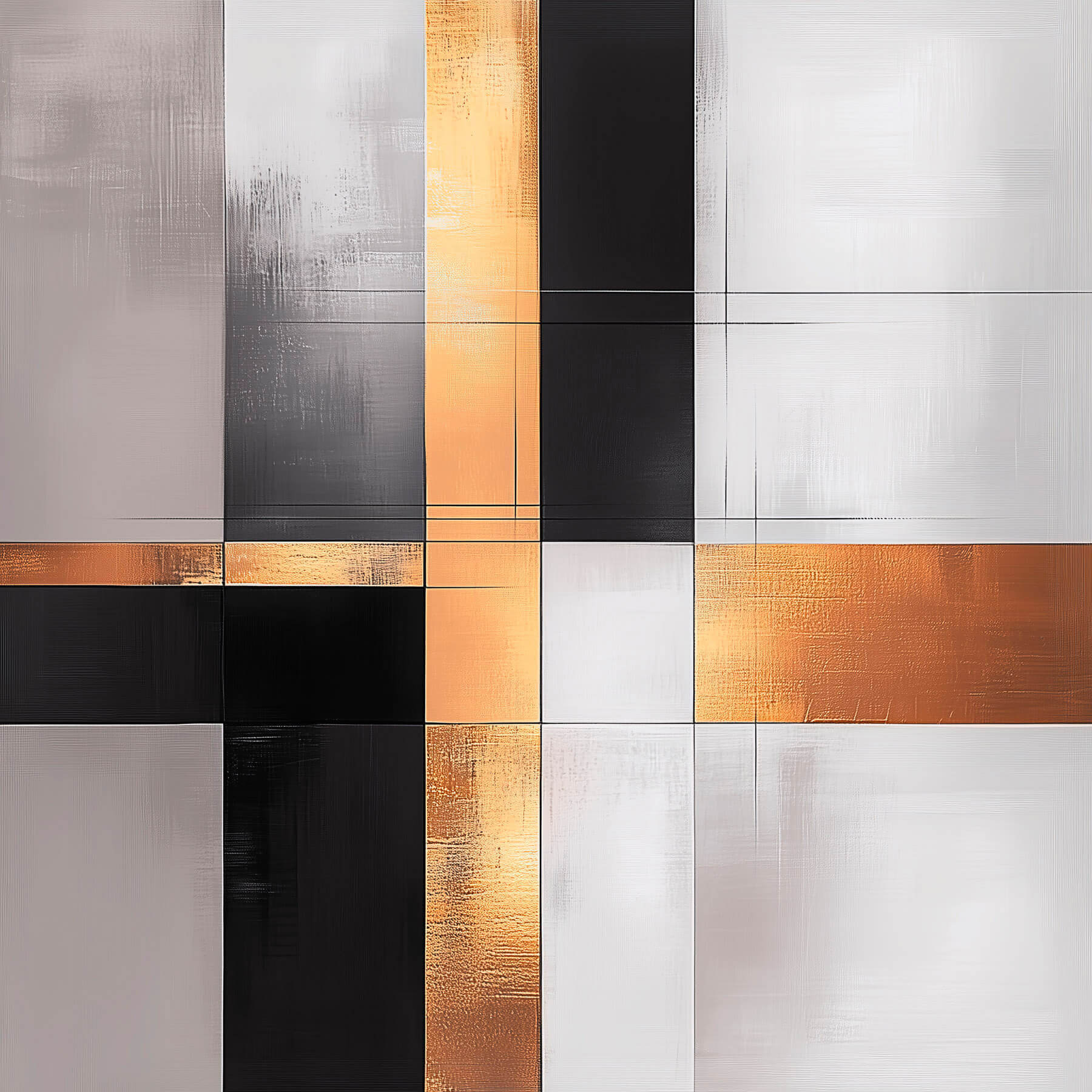 Abstract lines in warm colors