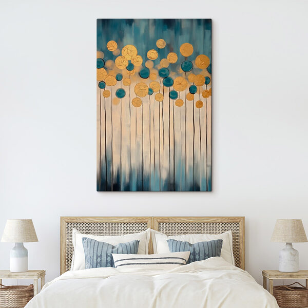 Vibrant circles in soothing colors