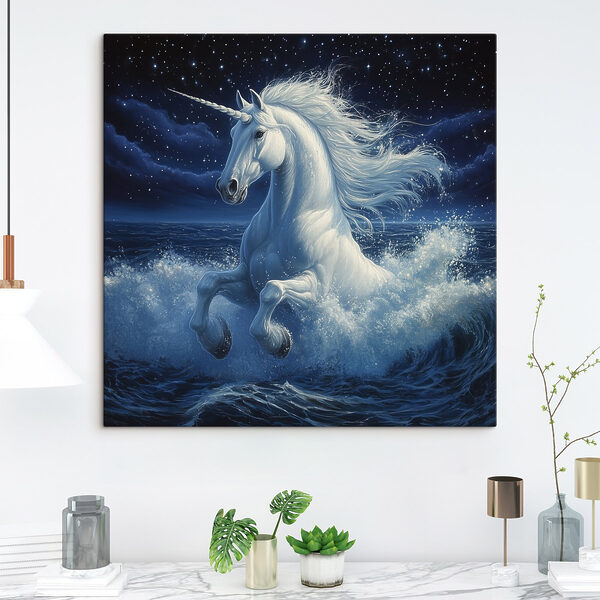 Quadri Unicorno nell'acqua (COD: s42505) Quadri Quadri Unicorno nell'acqua (COD: s42505)