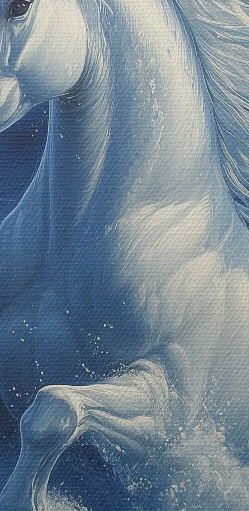 Unicorn in the water Unicorn in the water