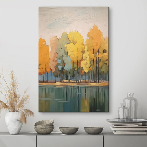 Quadri Quadri Dipinti di alberi realizzati con l'acqua (COD: s42586)