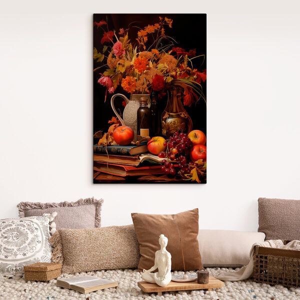 Quadri Quadri Natura morta con frutta e fiori (COD: s42561)