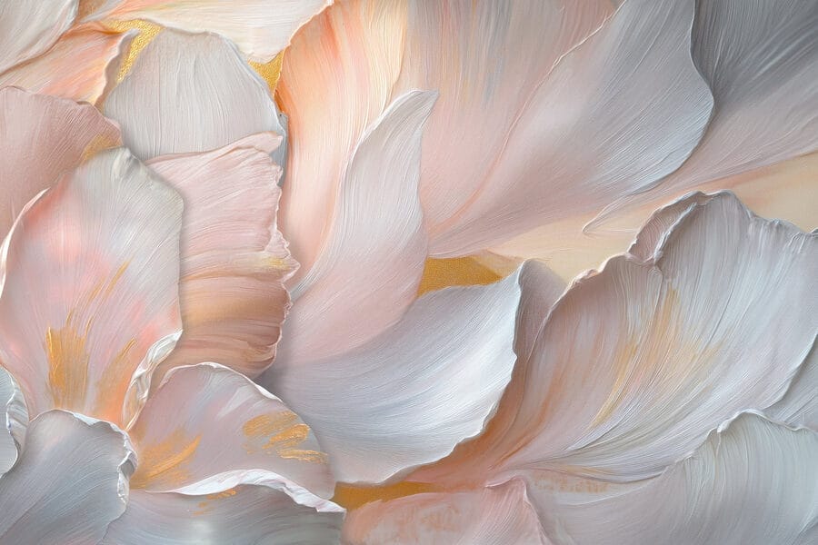 Delicati petali dalle tonalità tenui