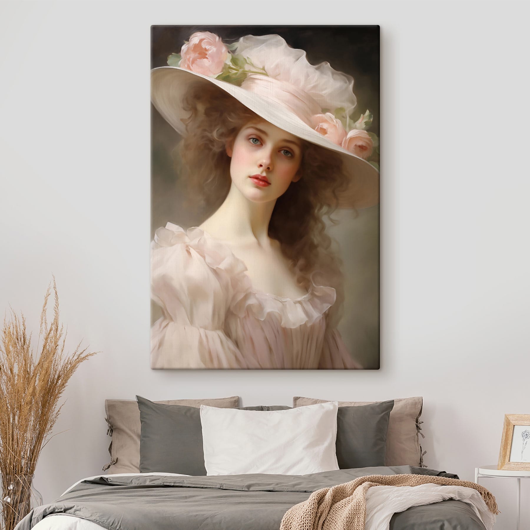 Woman in a hat