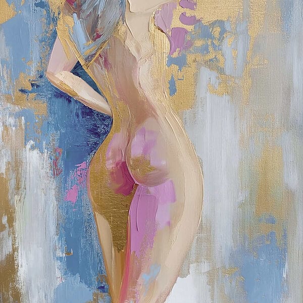 Painting of a woman Painting of a woman