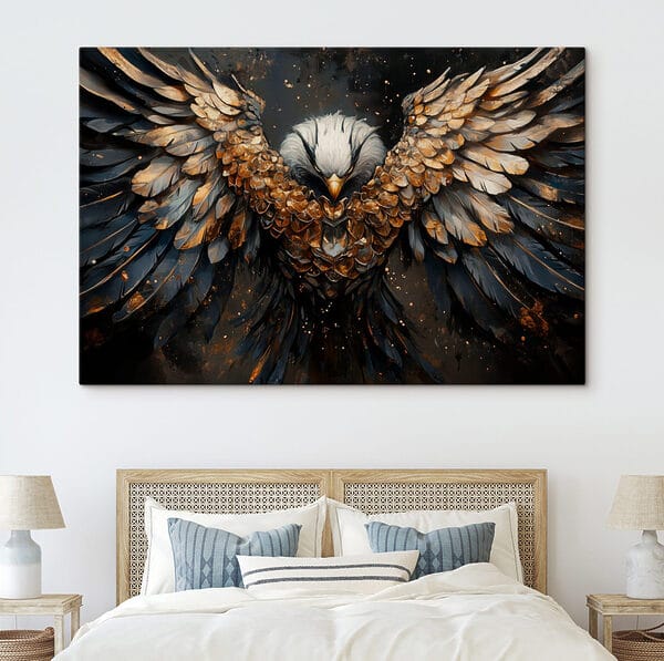 Quadri Quadri Ali maestose dall'eleganza tenebrosa (COD: s42615)