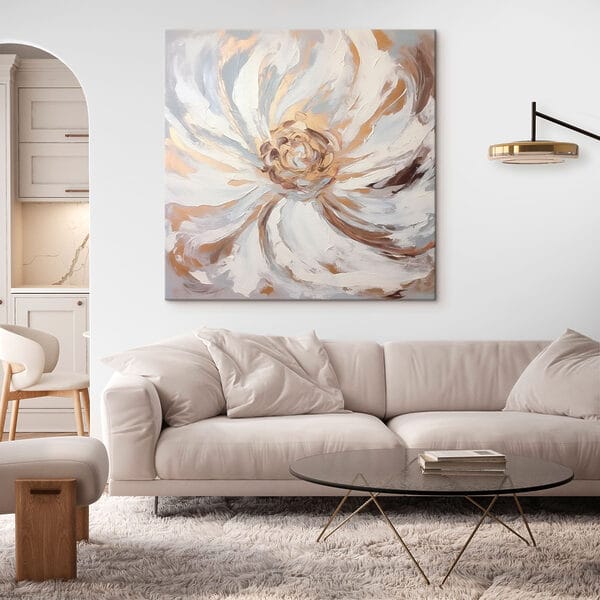 Quadri Quadri Dipinto raffigurante un fiore (COD: s42636)