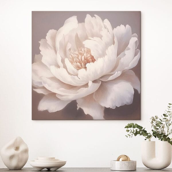 Delicate petals in soft hues