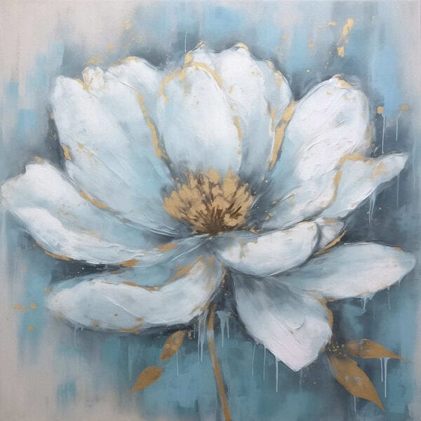 Delicate bloom against a soft backdrop
