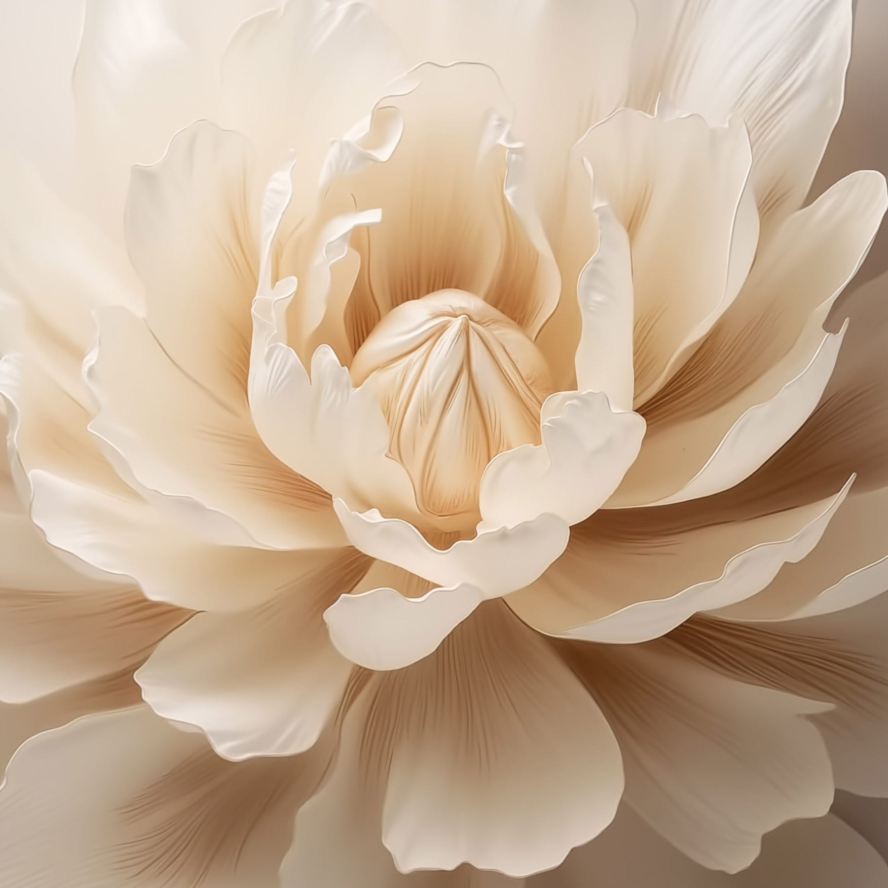 Delicate petals in soft hues