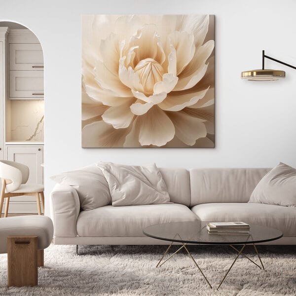 Delicate petals in soft hues