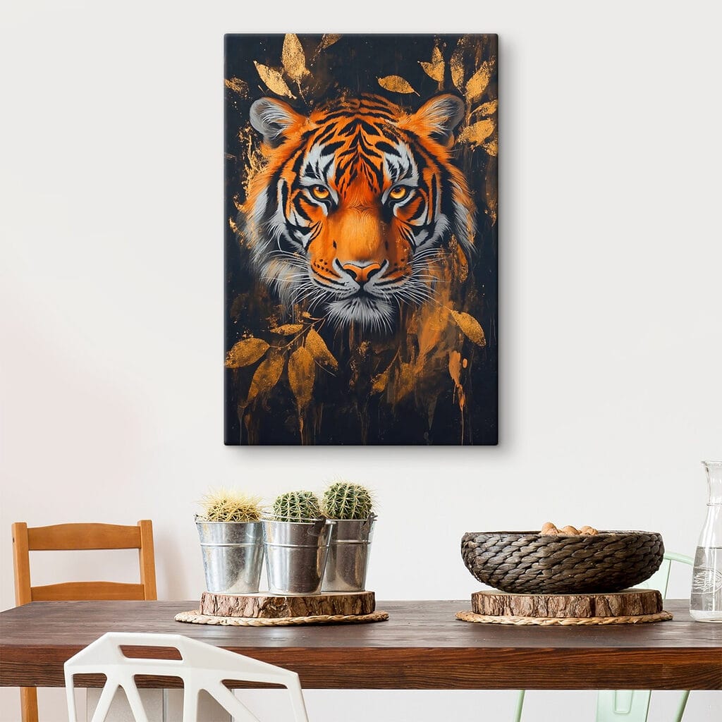Painting of a tiger