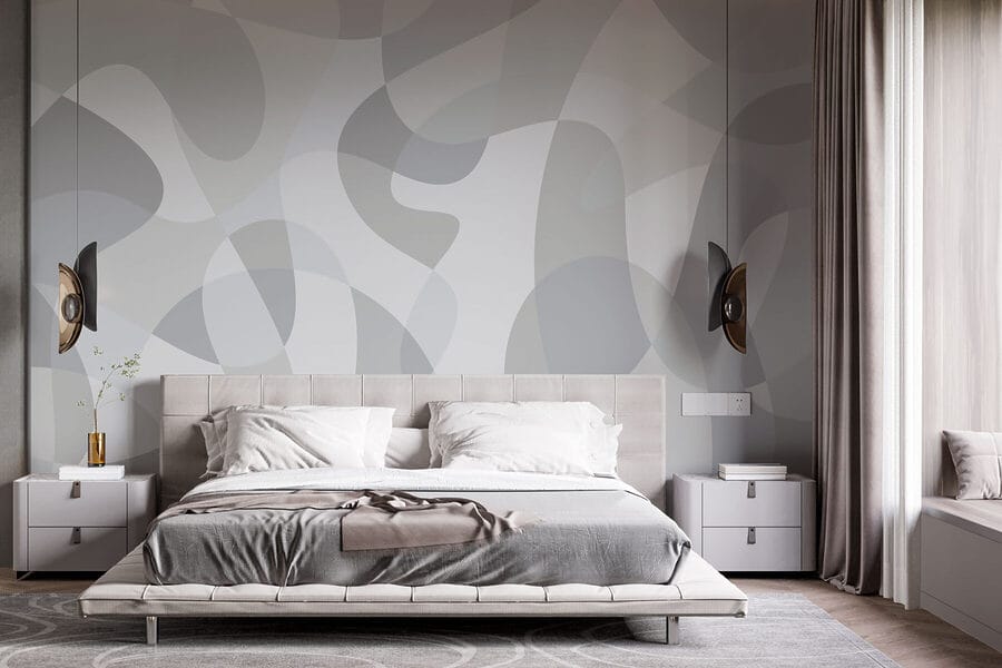 Sfondo grigio e bianco