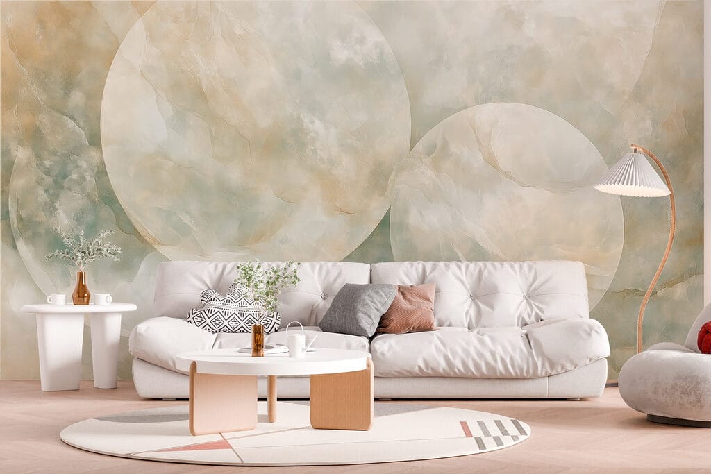 Soft hues and gentle textures blend