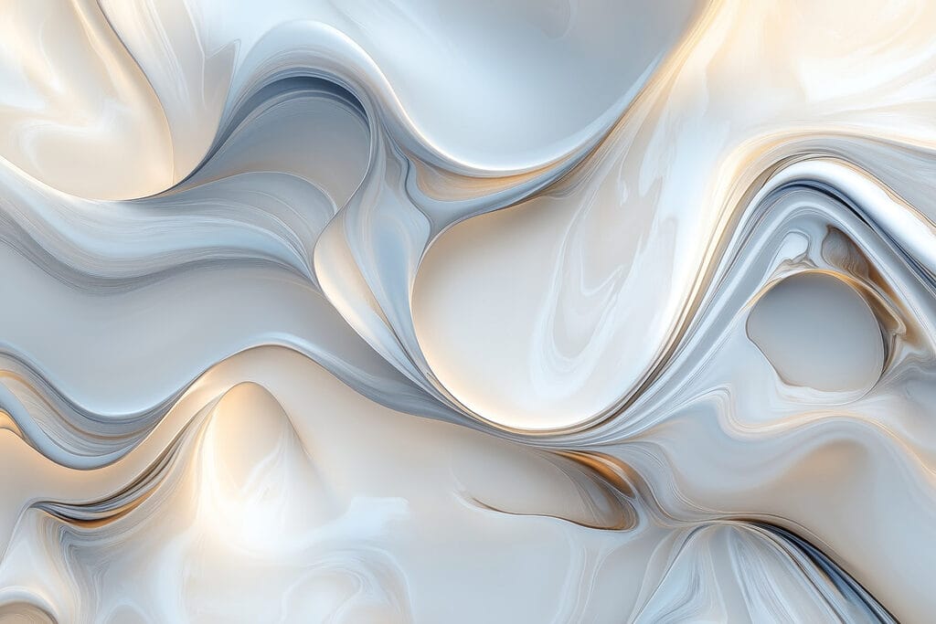 Sfondo vorticoso bianco e grigio Sfondo vorticoso bianco e grigio