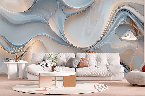 Sfondo vorticoso bianco e grigio Sfondo vorticoso bianco e grigio