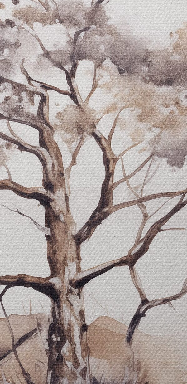 Watercolor of a tree Watercolor of a tree