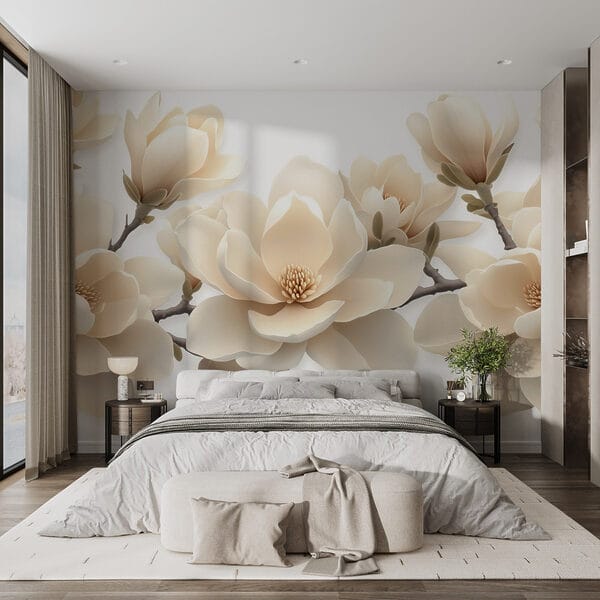 Fiori bianchi su un ramo Fiori bianchi su un ramo