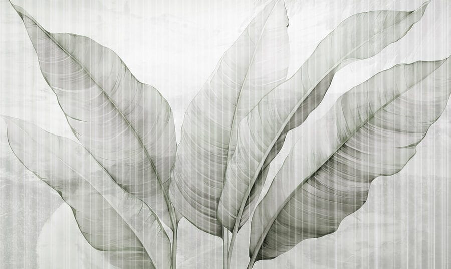 Foglie delicate dalle tonalità tenui
