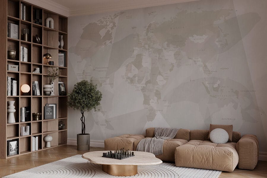 Mappa del mondo