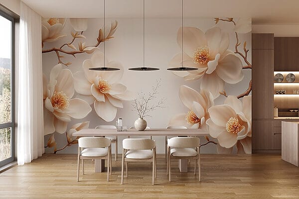 Group of white flowers