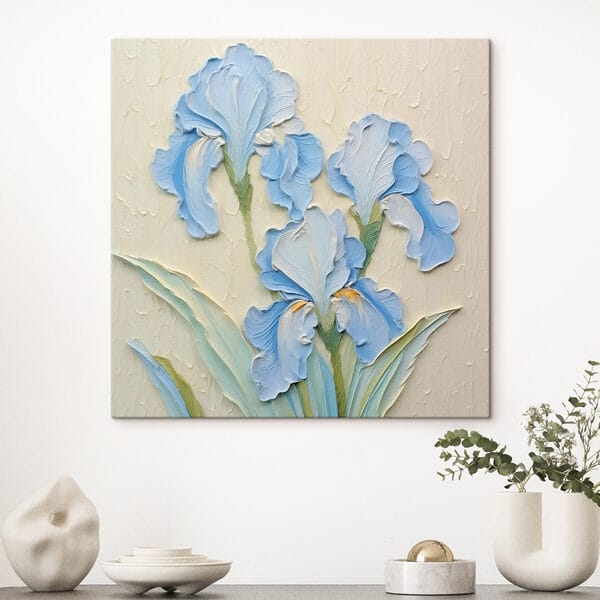 Quadri Dipinto di fiori su una parete (COD: s42811) Quadri Quadri Dipinto di fiori su una parete (COD: s42811)