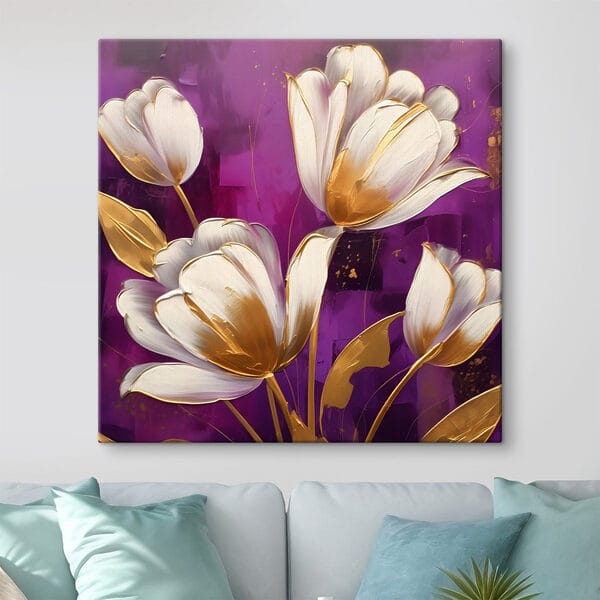 Quadri Fiori eleganti su uno sfondo dai colori vivaci (COD: s42819) Quadri Quadri Fiori eleganti su uno sfondo dai colori vivaci (COD: s42819)
