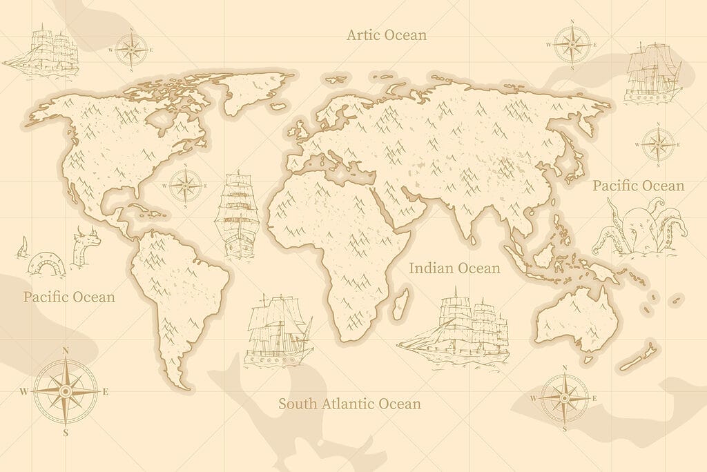 Mappa del mondo Mappa del mondo