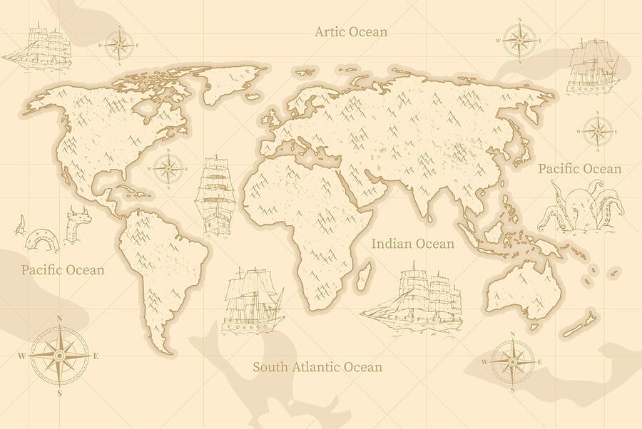 Mappa del mondo