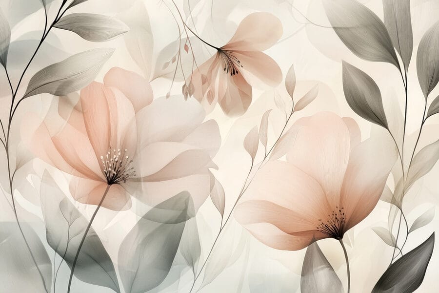 Delicati petali dalle tonalità tenui