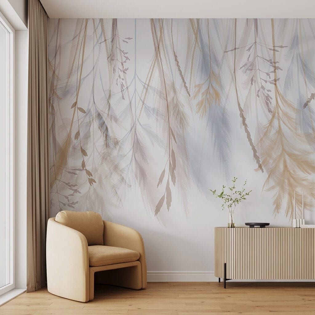 Delicate nature's soft embrace