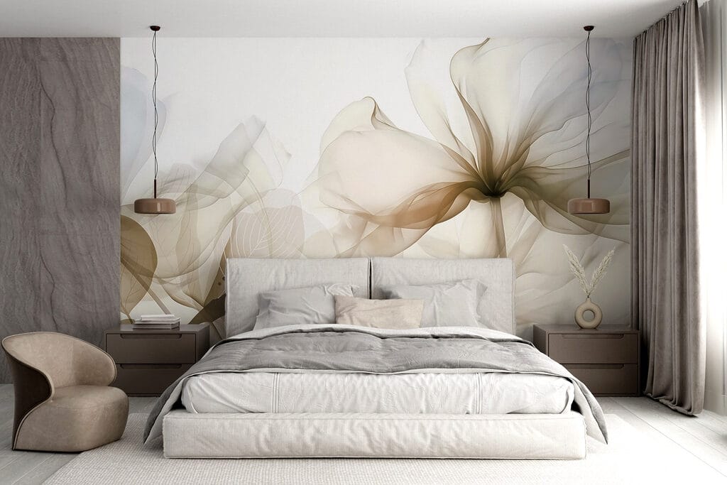 Delicate petals in soft hues