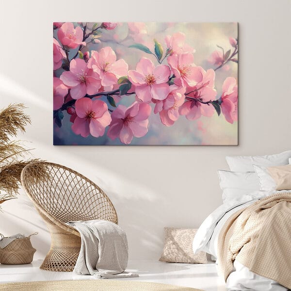 Quadri Quadri Delicati fiori dai tenui toni pastello (COD: s42854)