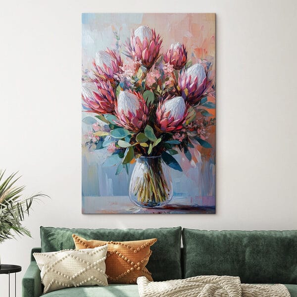 Quadri Quadri Dipinto raffigurante un mazzo di fiori (COD: s42865)