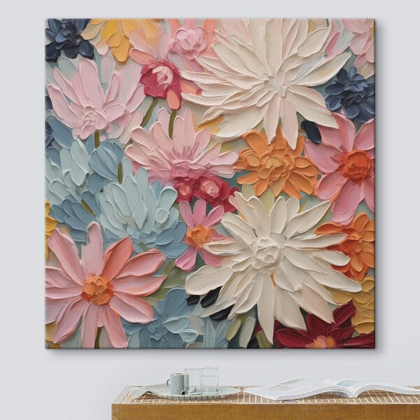 Quadri Dipinto di fiori (COD: s42826) Quadri Quadri Dipinto di fiori (COD: s42826)